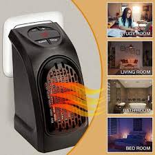 Compact plug-in room heater