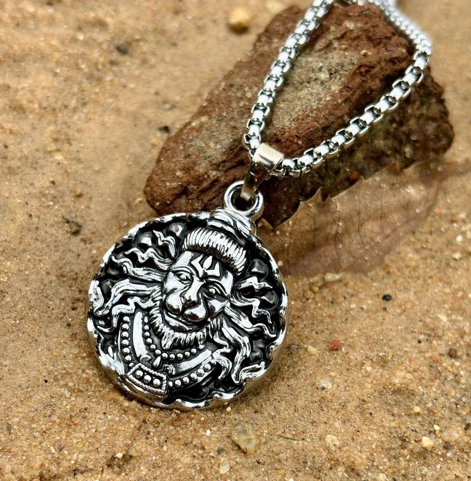 Lord Hanuman Chain With Pendant (Pack of 4) Buy 1 Get 3 Free