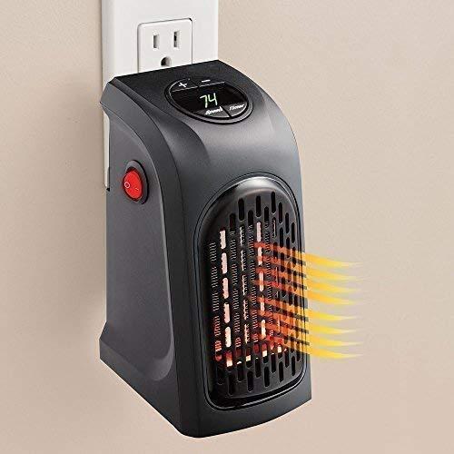 Compact plug-in room heater